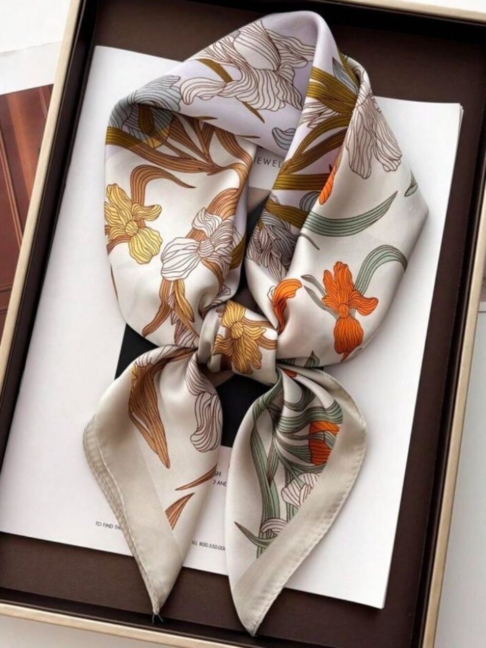 Floral PrintScarfN1098
